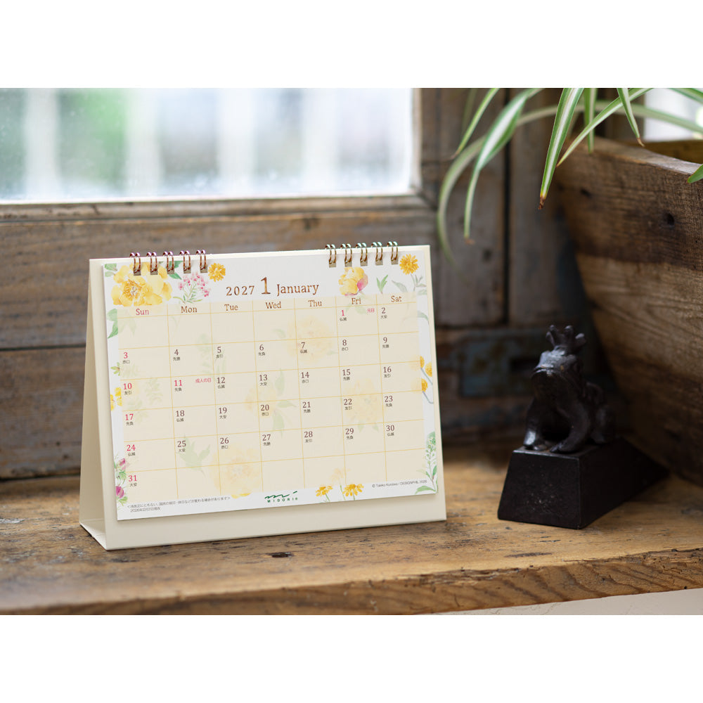 Calendar ring country time flower 2027 (coming soon)