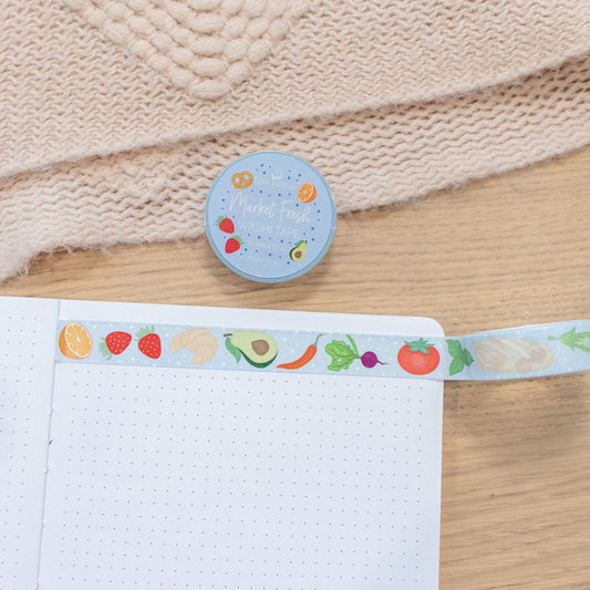 Market fresh washi tape