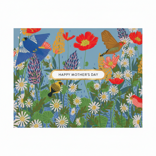 Mother's Day garden greeting card