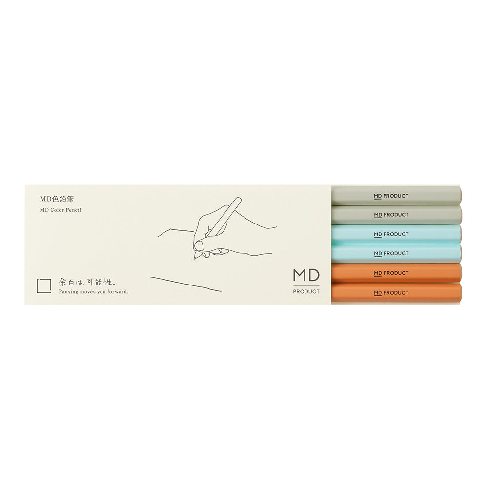 MD color pencil 6 pcs set (coming soon)