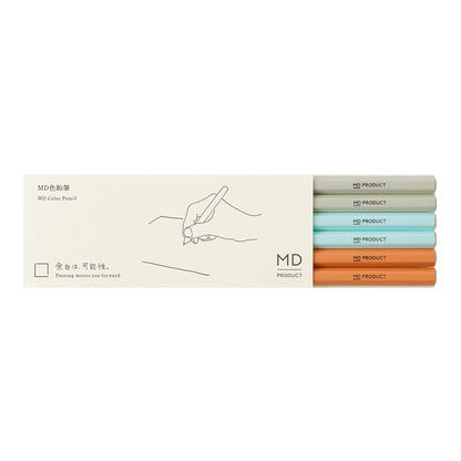 MD color pencil 6 pcs set (coming soon)