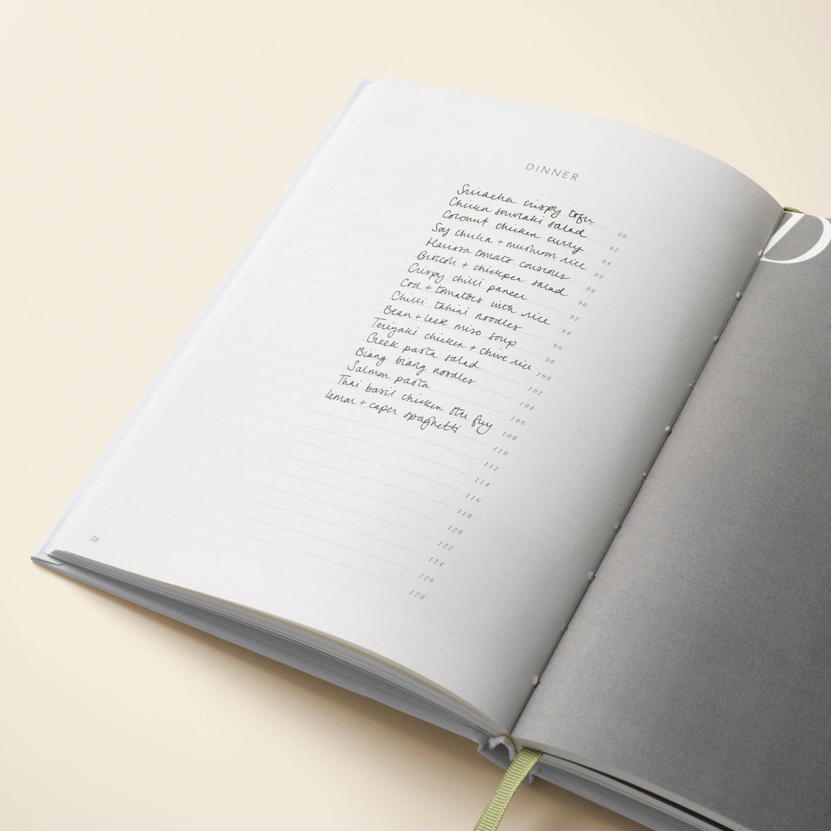 Guided recipe journal, A5 hardcover - the vineyard (coming soon)
