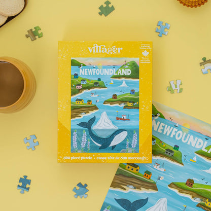 Newfoundland sites | 500-piece puzzle | designed in Canada