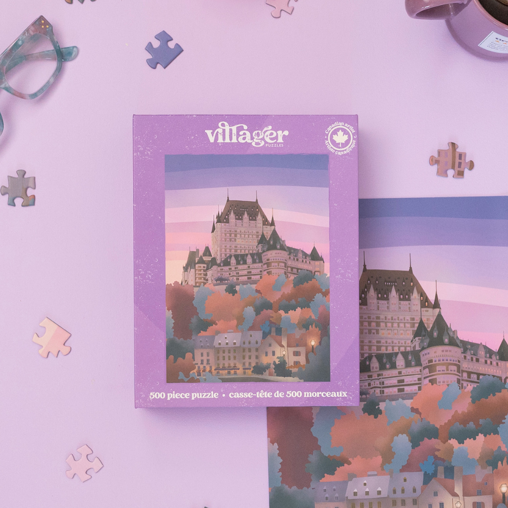 Quebec City | 500-Piece Puzzle | Designed in Canada (coming soon)