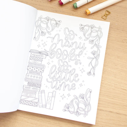 Express Your Shelf colouring book