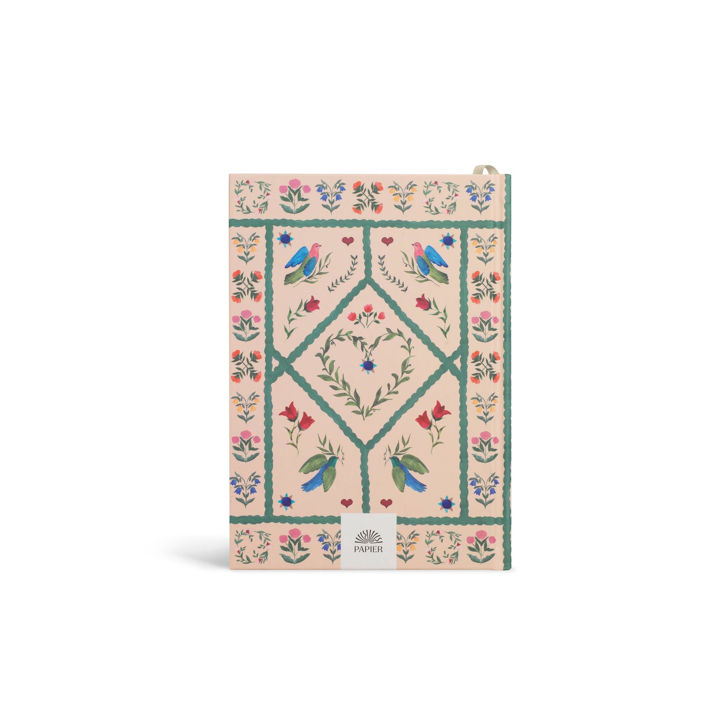 Quilted daydream lined A5 notebook