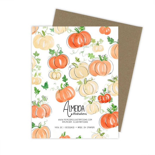 Hey pumpkin greeting card