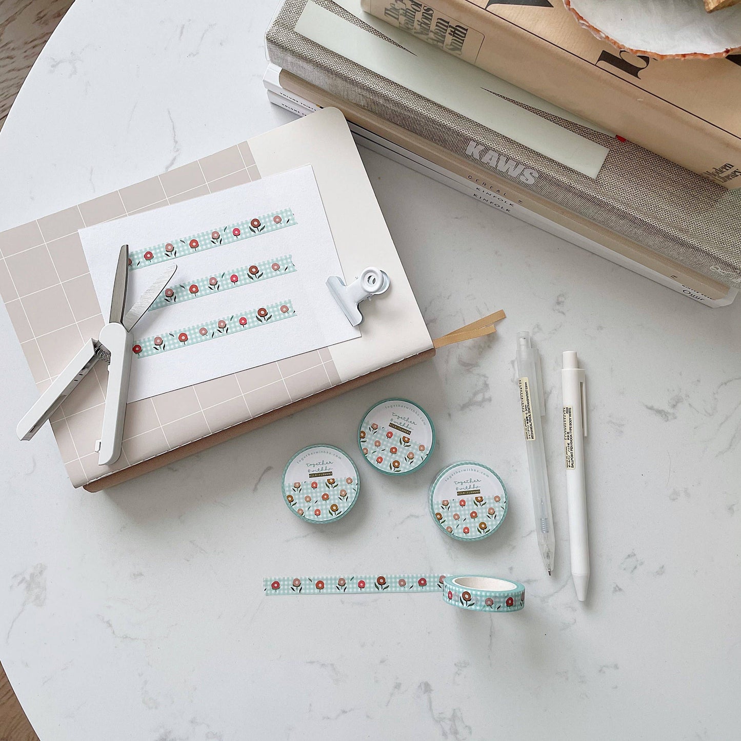 Wild windflower 10mm washi tape