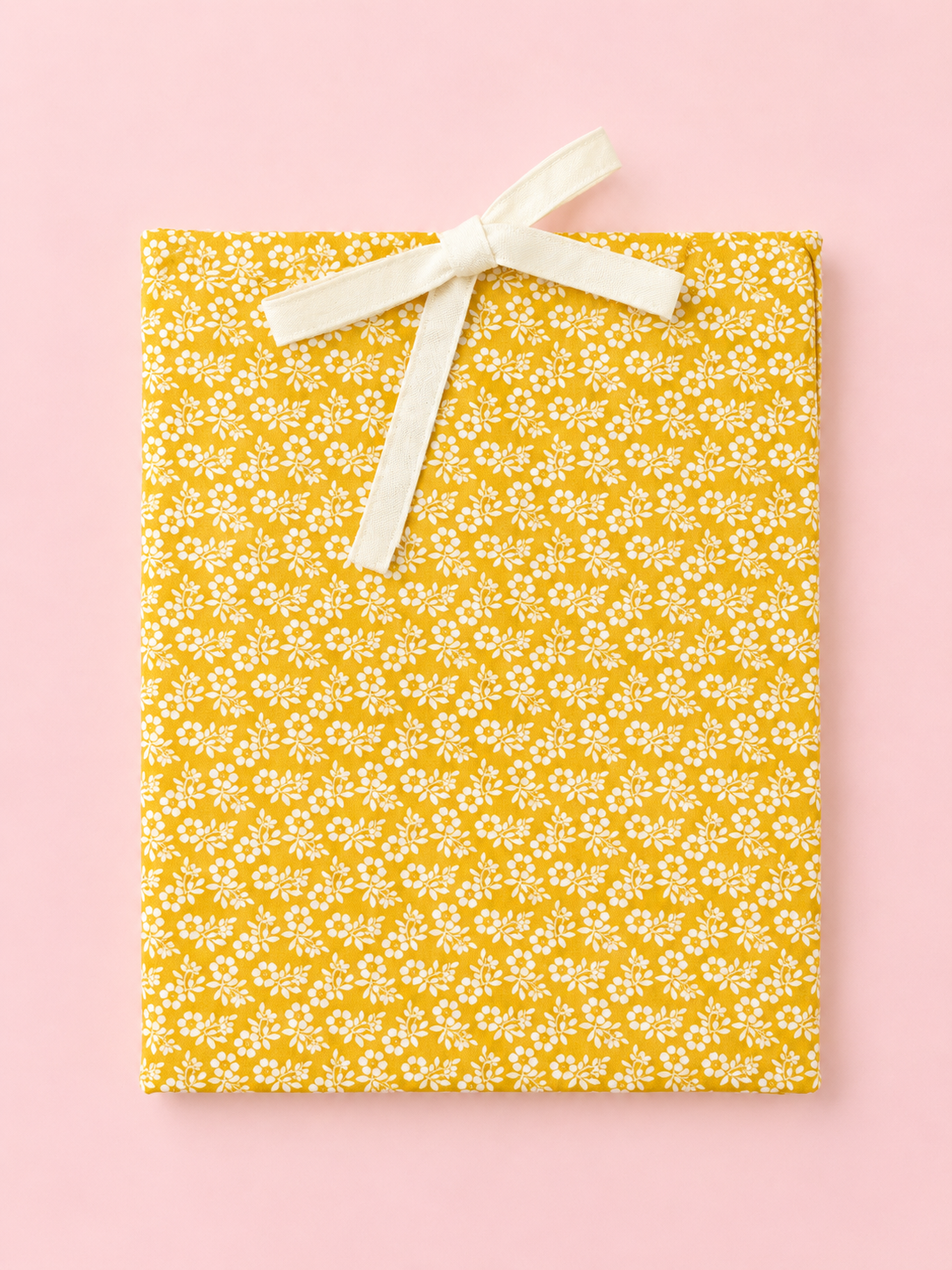 Yellow blooms book sleeve