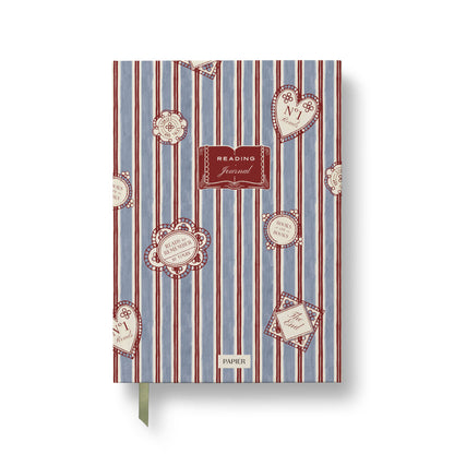 Bibliothèque guided A5 reading journal