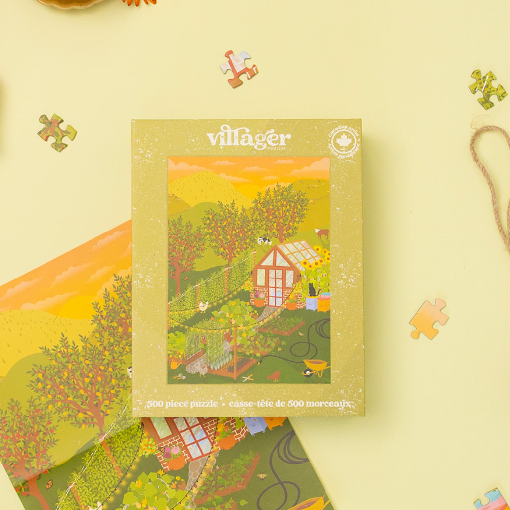 Hobby farm | 500-piece puzzle | designed in Canada (coming soon)