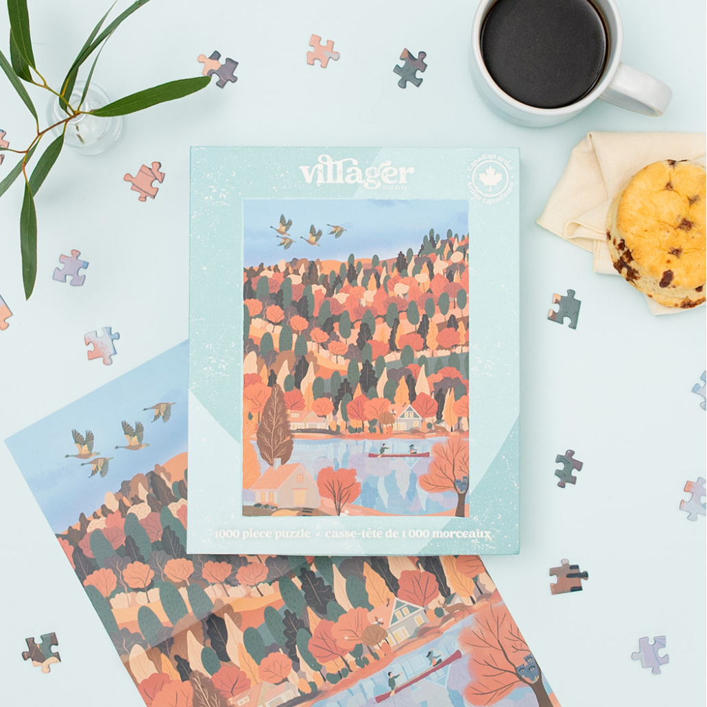 Changing seasons | 1000-piece puzzle | designed in Canada (coming soon)