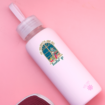 My holidays are all booked up sticker