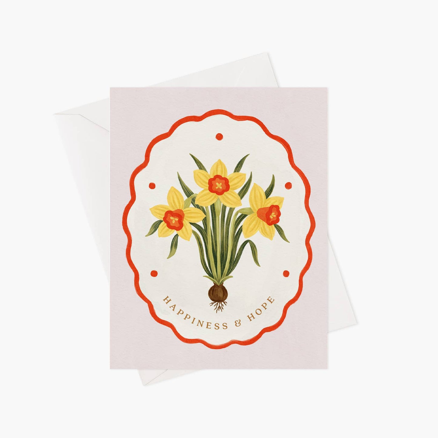 Daffodils greeting card