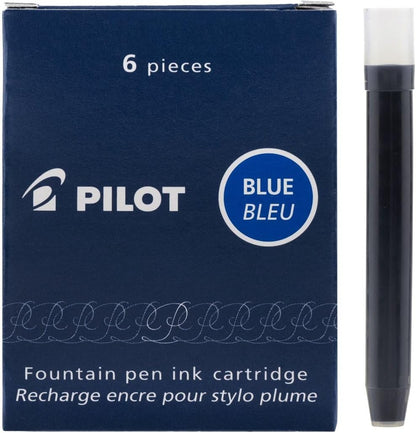 Pilot fountain pen ink cartridge - 6 pack