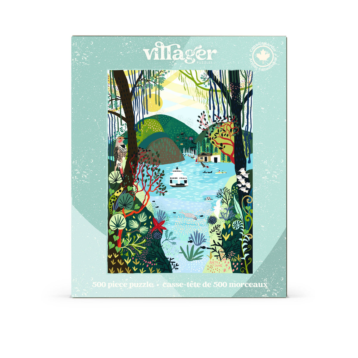 Bowen Island | 500-piece puzzle | designed in Canada (coming soon)