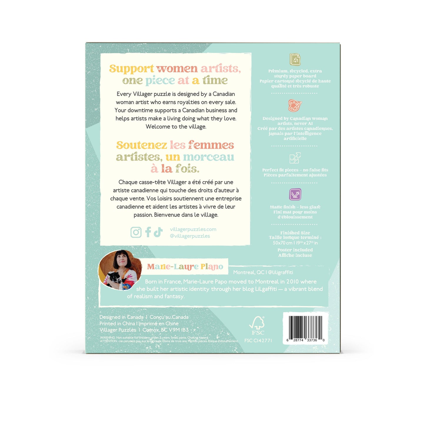 Changing seasons | 1000-piece puzzle | designed in Canada (coming soon)