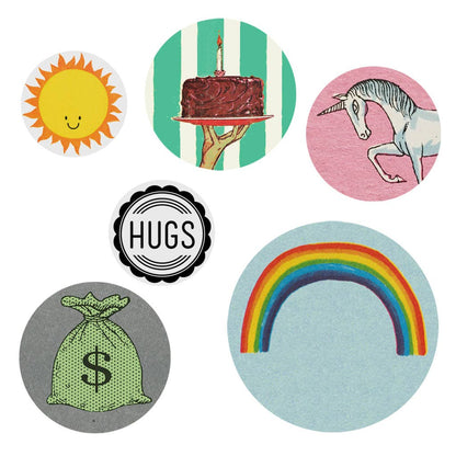 Sunshine & rainbows buttons (coming soon)