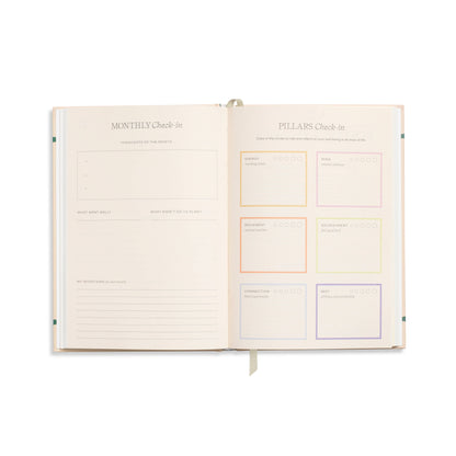 Fairy flies guided A5 wellness journal