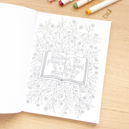 Express Your Shelf colouring book
