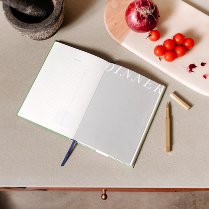Guided recipe journal, A5 hardcover - the vineyard (coming soon)