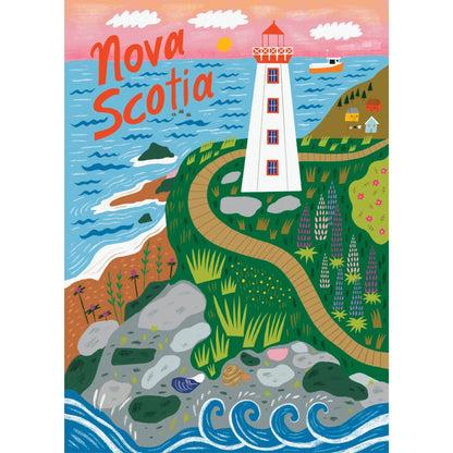 Nova Scotia shores | 500-piece puzzle | designed in Canada