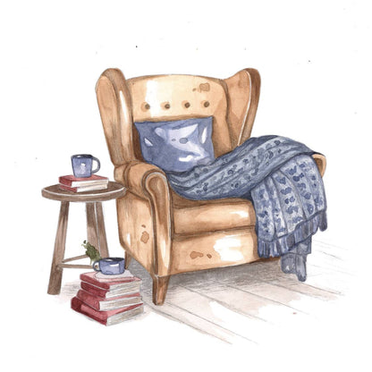 Winter glow watercolor workbook