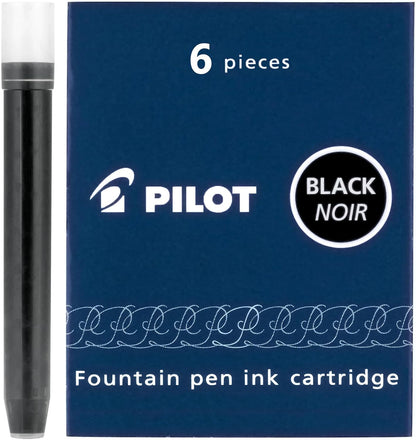 Pilot fountain pen ink cartridge - 6 pack