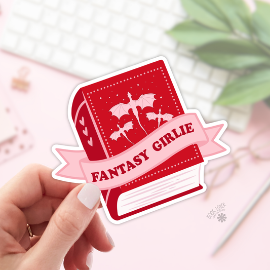 Fantasy girlie sticker