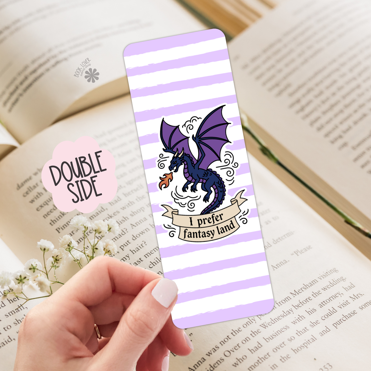 I prefer fantasy land bookmark