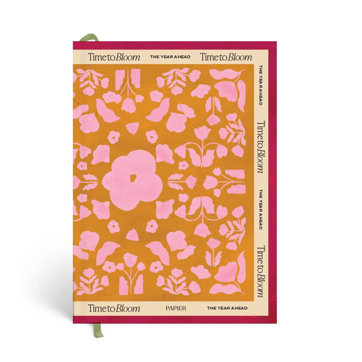 Daily planner, undated, A5 hardcover - time to bloom (coming soon)