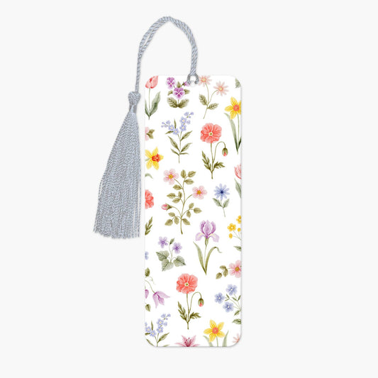 Spring florals bookmark