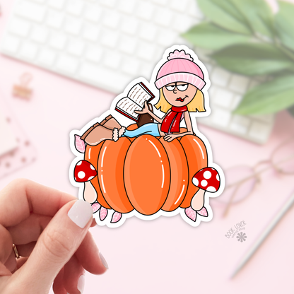 Autumn Lizzie McGuire sticker