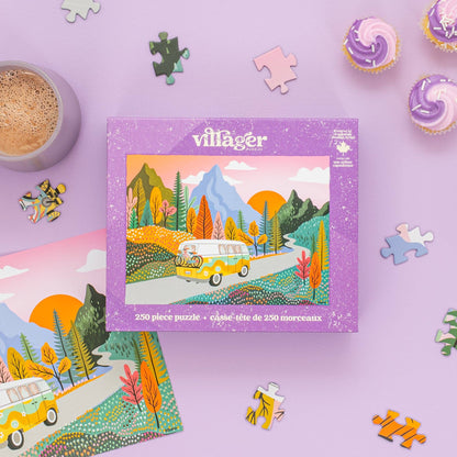 Road trip | 250 piece puzzle | designed in Canada