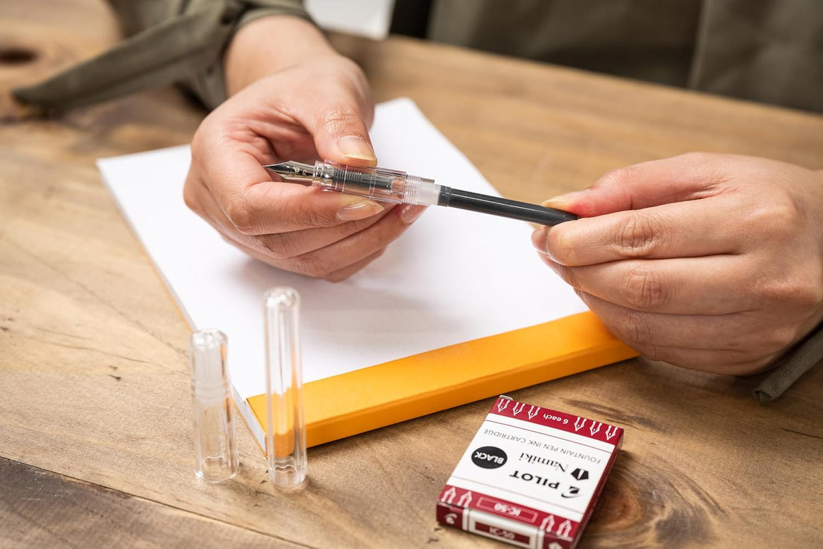Pilot fountain pen ink cartridge - 6 pack