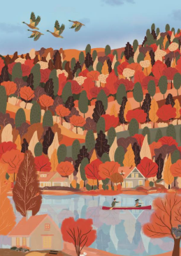 Changing seasons | 1000-piece puzzle | designed in Canada (coming soon)