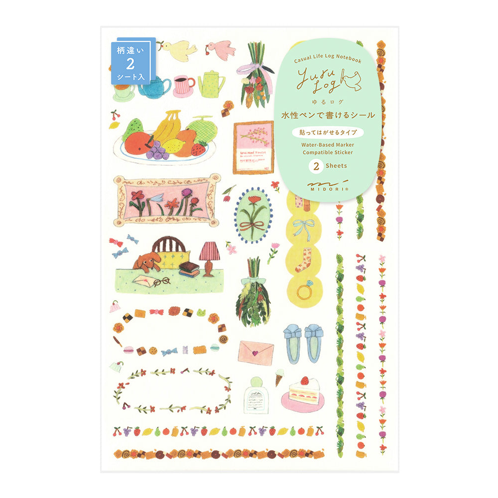 Yuru Log sticker 2 sheets: My life (coming soon)
