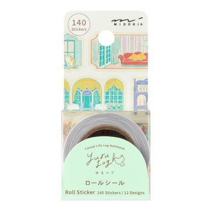 Yuru Log roll sticker window views (coming soon)