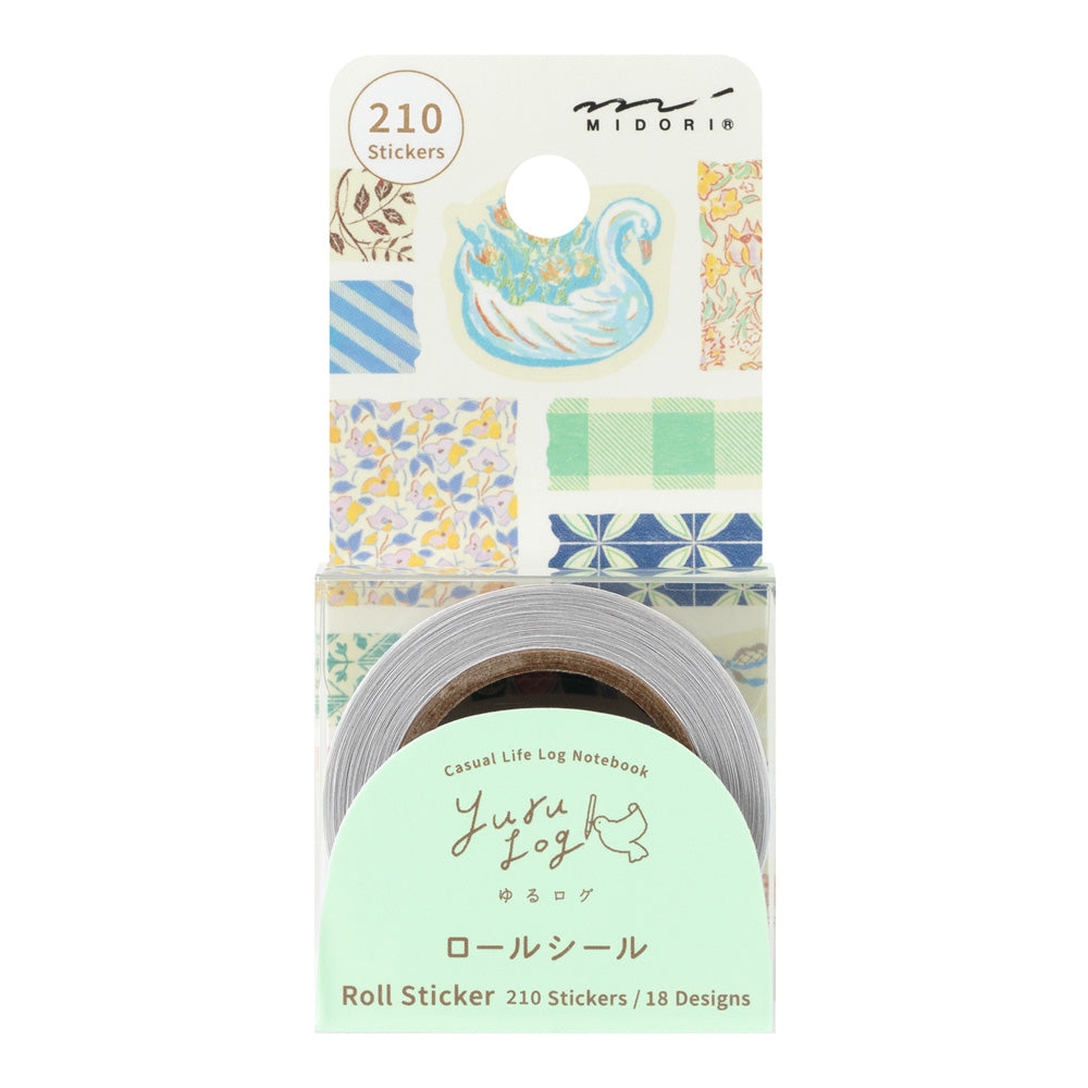 Yuru Log roll sticker antique (coming soon)