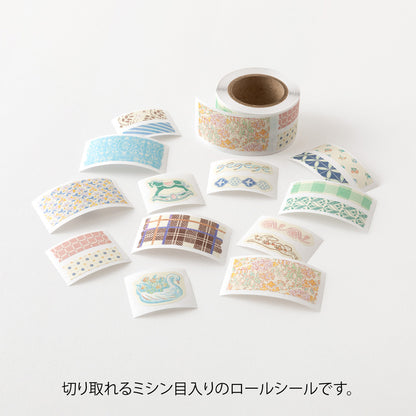 Yuru Log roll sticker antique (coming soon)