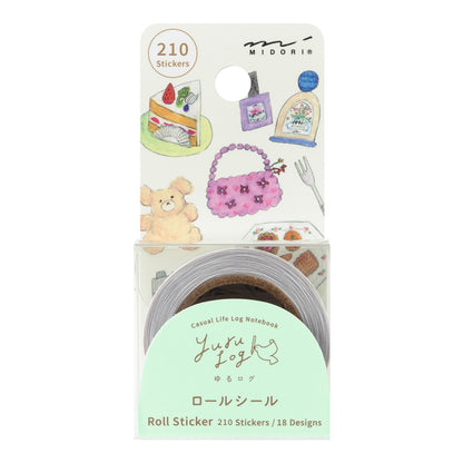 Yuru Log roll sticker motifs (coming soon)