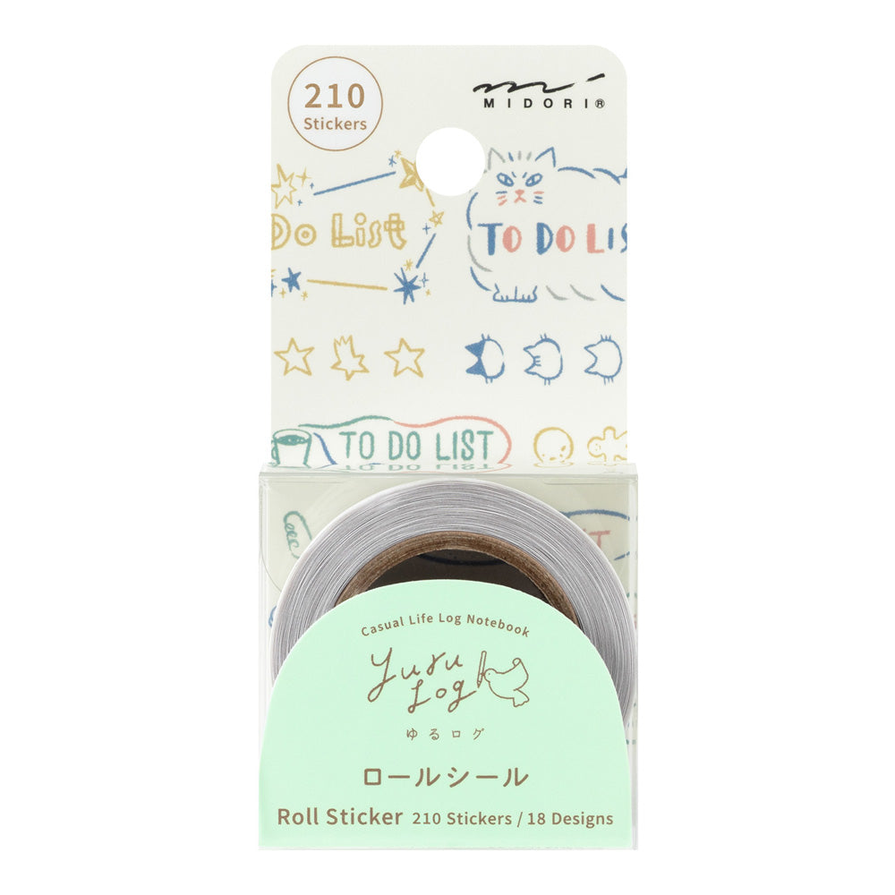 Yuru Log roll sticker list (coming soon)