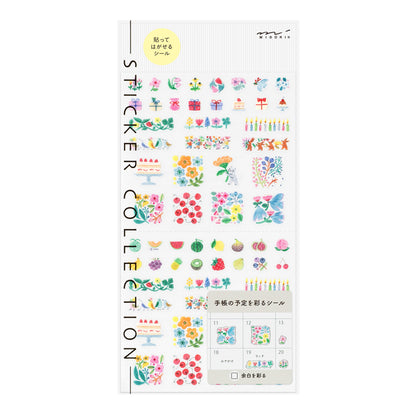 Sticker 2741 margin flower