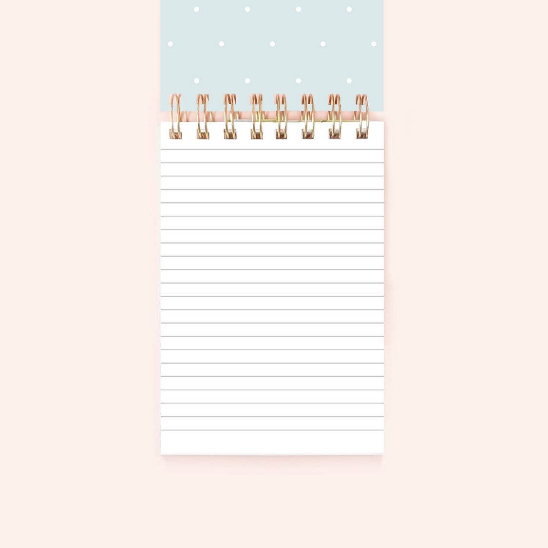 Spring blooms spiral notepad | 150 lined pages