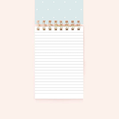 Spring blooms spiral notepad | 150 lined pages