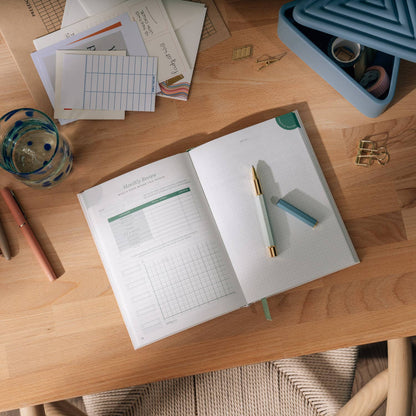 Guided finance planner, foiled A5 hardcover - shine (coming soon)