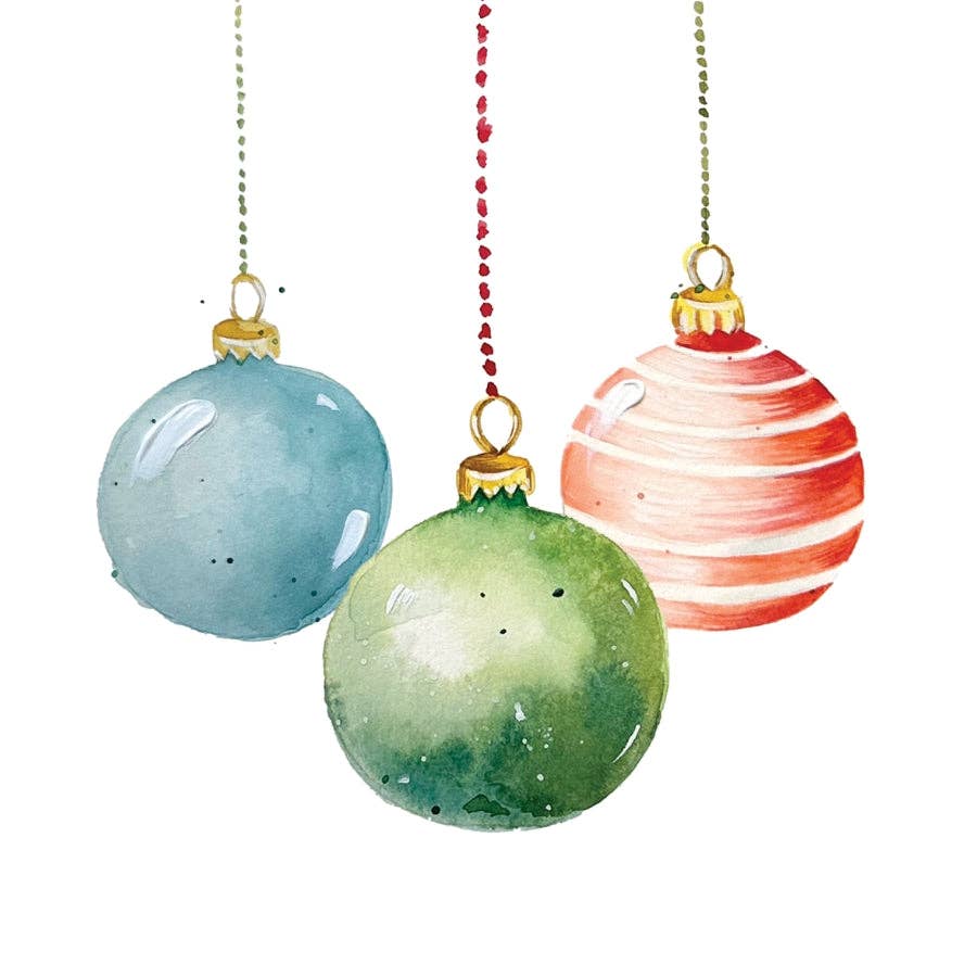 Happy Holidays watercolour workbook