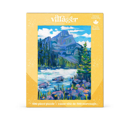 Kicking Horse Mt | 500-piece puzzle | designed in Canada