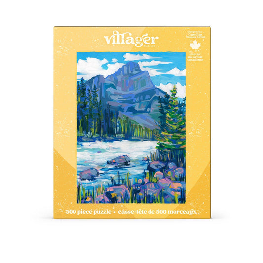 Kicking Horse Mt | 500-piece puzzle | designed in Canada
