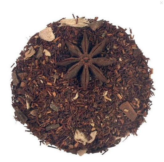 Twilight inspired cinnamon bun rooibos black tea
